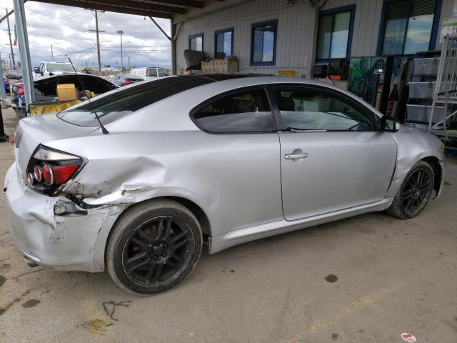 JTKDE167780256721 - 2008 TOYOTA SCION TC SILVER photo 3