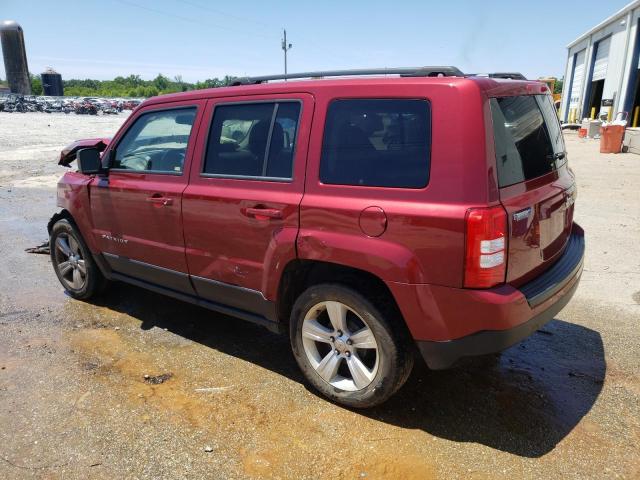 1C4NJPFB4GD681982 - 2016 JEEP PATRIOT LATITUDE BURGUNDY photo 2