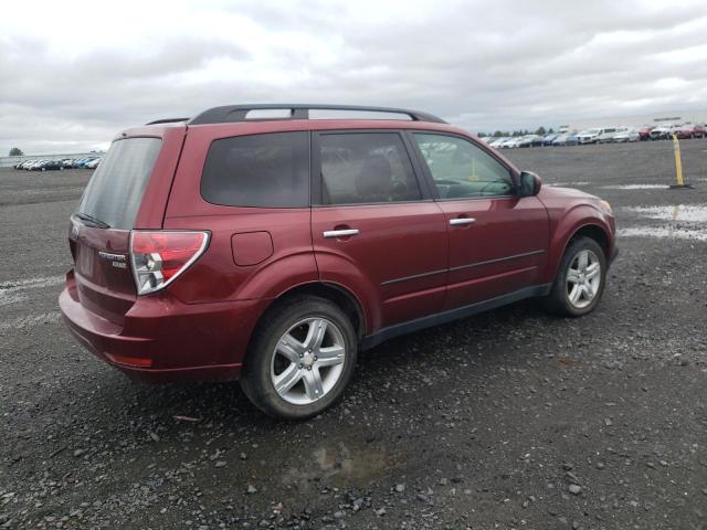 JF2SH64659H745751 - 2009 SUBARU FORESTER 2.5X LIMITED RED photo 3