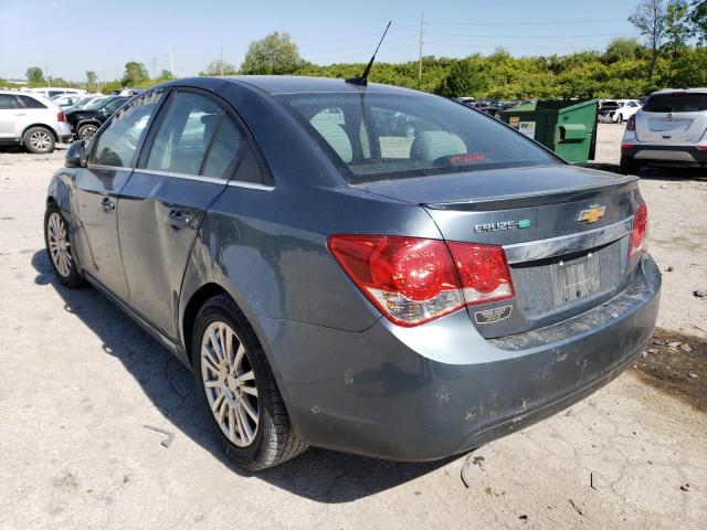 1G1PJ5SC0C7340270 - 2012 CHEVROLET CRUZE ECO BLUE photo 2