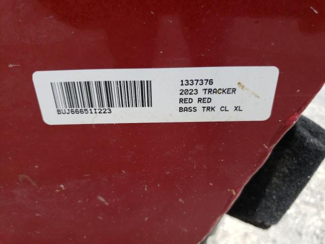 BUJ666511223 - 2023 BASS TRACKER RED photo 10