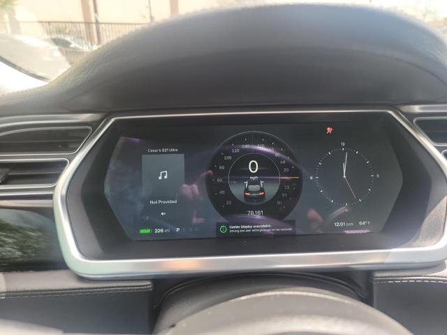 5YJSA1H19EFP31897 - 2014 TESLA MODEL S Սև լուսանկար 8