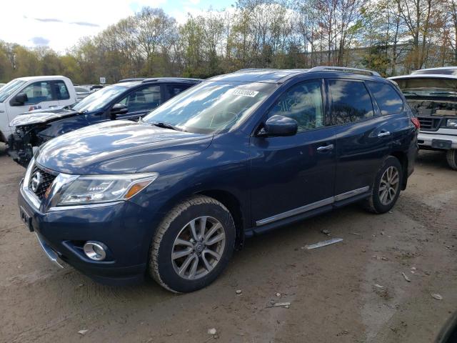 5N1AR2MM5GC612136 - 2016 NISSAN PATHFINDER S BLUE photo 1