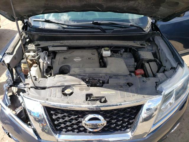 5N1AR2MM5GC612136 - 2016 NISSAN PATHFINDER S BLUE photo 12