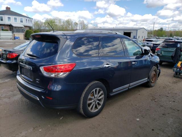 5N1AR2MM5GC612136 - 2016 NISSAN PATHFINDER S BLUE photo 3