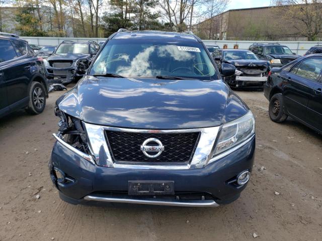 5N1AR2MM5GC612136 - 2016 NISSAN PATHFINDER S BLUE photo 5
