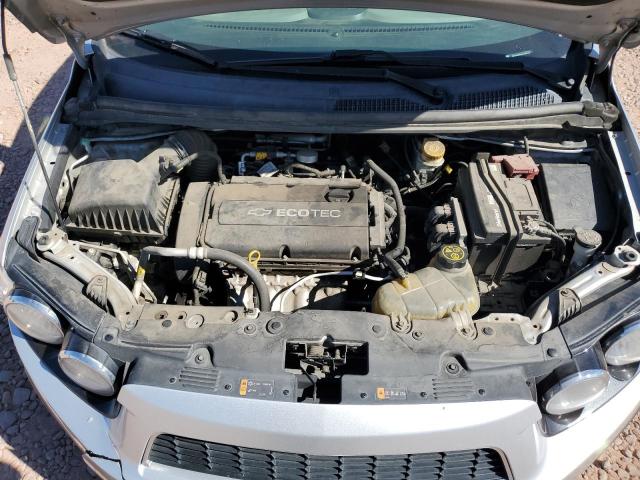 1G1JA5SHXC4227025 - 2012 CHEVROLET SONIC LS ვერცხლისფერი ფოტო 11