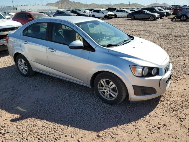 1G1JA5SHXC4227025 - 2012 CHEVROLET SONIC LS ვერცხლისფერი ფოტო 4