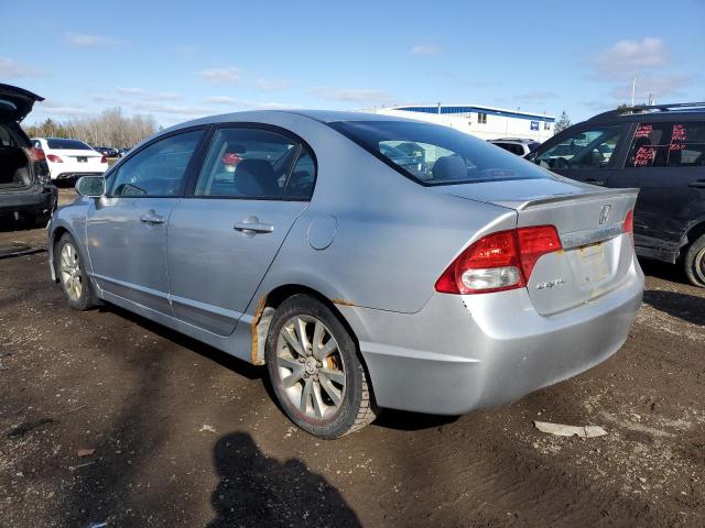 2HGFA1E69AH004377 - 2010 HONDA CIVIC LX-S SILVER photo 2