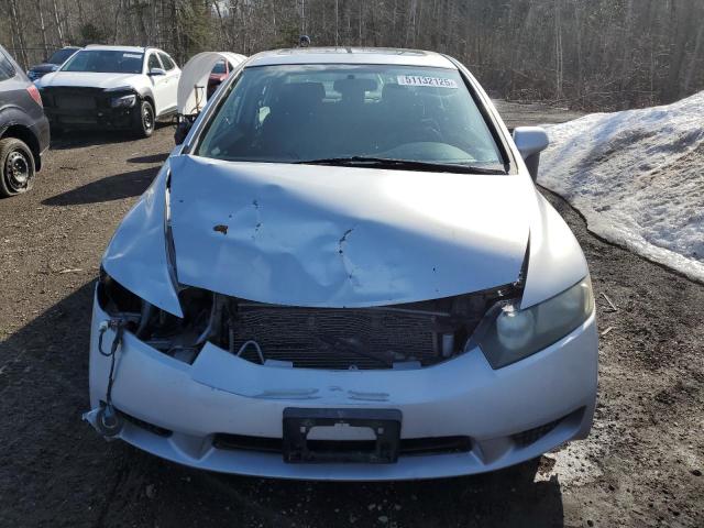 2HGFA1E69AH004377 - 2010 HONDA CIVIC LX-S SILVER photo 5