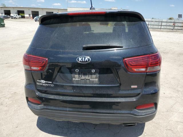 5XYPG4A35KG586430 - 2019 KIA SORENTO L BLACK photo 6