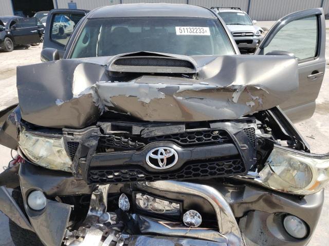 3TMJU4GN6BM117549 - 2011 TOYOTA TACOMA DOUBLE CAB PRERUNNER GRAY photo 11