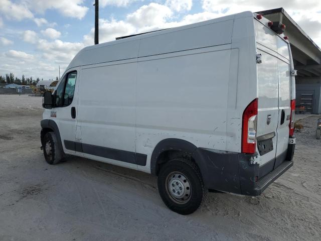 3C6TRVCG8JE138846 - 2018 RAM PROMASTER 2500 HIGH WHITE photo 2