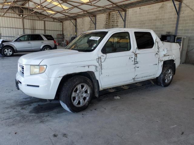 2HJYK16597H531513 - 2007 HONDA RIDGELINE RTL WHITE photo 1