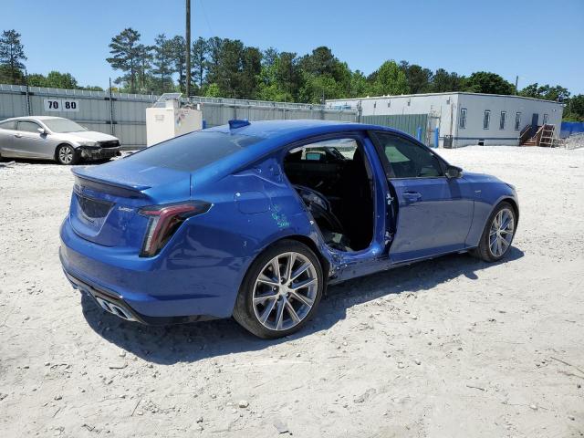 1G6DR5RW4L0126445 - 2020 CADILLAC CT5-V BLUE photo 3