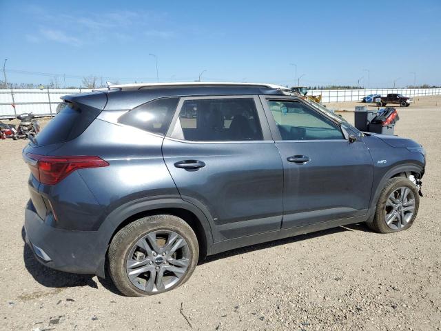 KNDEUCAA8N7241516 - 2022 KIA SELTOS S GRAY photo 3