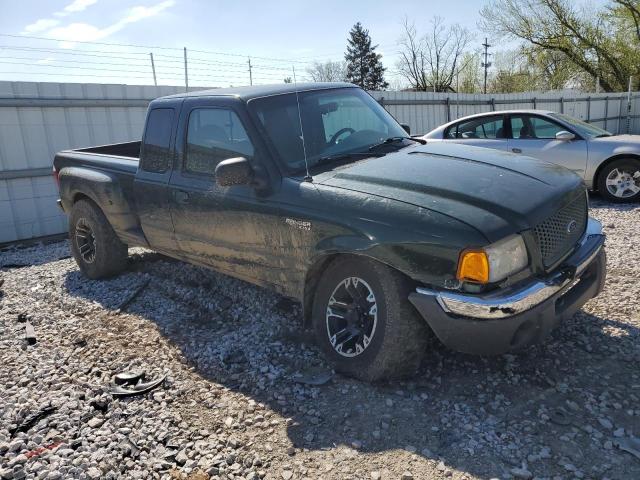 1FTZR45E32TA76600 - 2002 FORD RANGER SUPER CAB GREEN photo 4