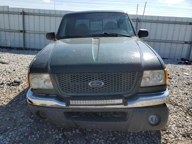 1FTZR45E32TA76600 - 2002 FORD RANGER SUPER CAB GREEN photo 5