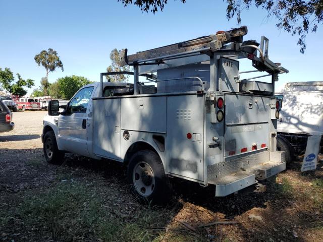 1FTWF30538EA26841 - 2008 FORD F350 SRW SUPER DUTY WHITE photo 2