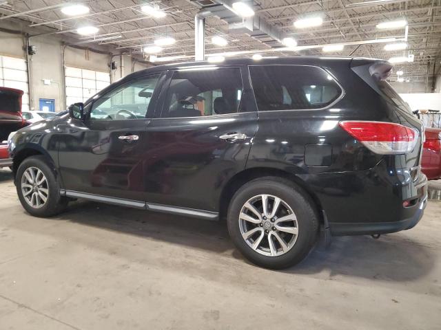 5N1AR2MN7DC624891 - 2013 NISSAN PATHFINDER S BLACK photo 2