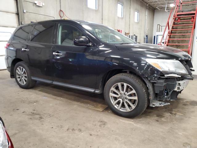 5N1AR2MN7DC624891 - 2013 NISSAN PATHFINDER S BLACK photo 4