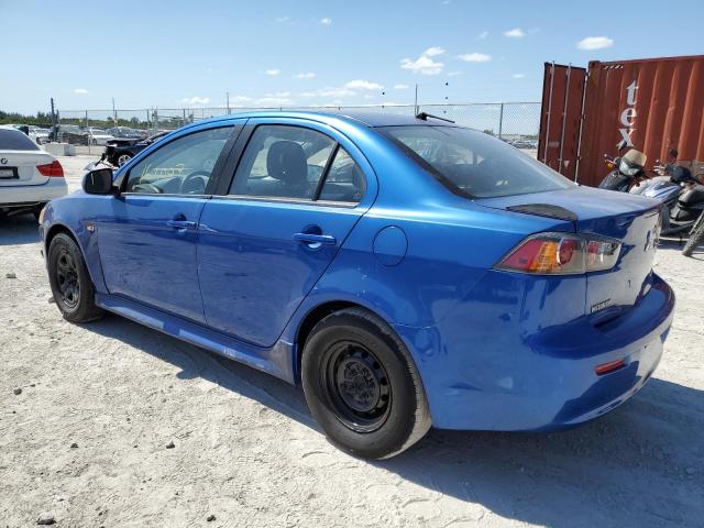 JA32U2FU4AU033112 - 2010 MITSUBISHI LANCER ES/ES SPORT BLUE photo 2