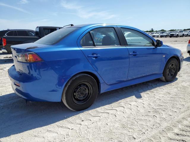 JA32U2FU4AU033112 - 2010 MITSUBISHI LANCER ES/ES SPORT BLUE photo 3