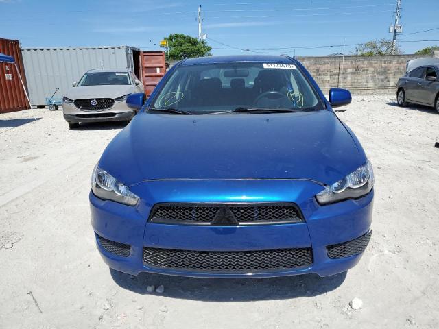 JA32U2FU4AU033112 - 2010 MITSUBISHI LANCER ES/ES SPORT BLUE photo 5