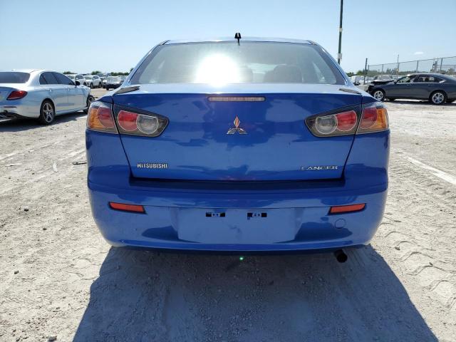 JA32U2FU4AU033112 - 2010 MITSUBISHI LANCER ES/ES SPORT BLUE photo 6