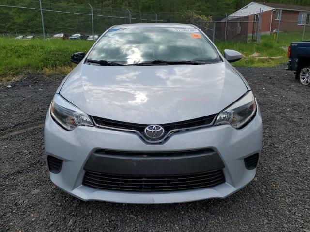 2T1BURHE6EC156218 - 2014 TOYOTA COROLLA L SILVER photo 5