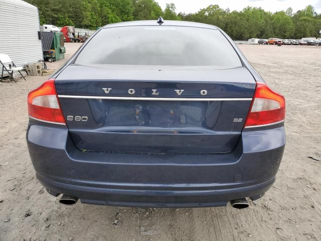 YV1982AS8A1123207 - 2010 VOLVO S80 3.2 BLUE photo 6