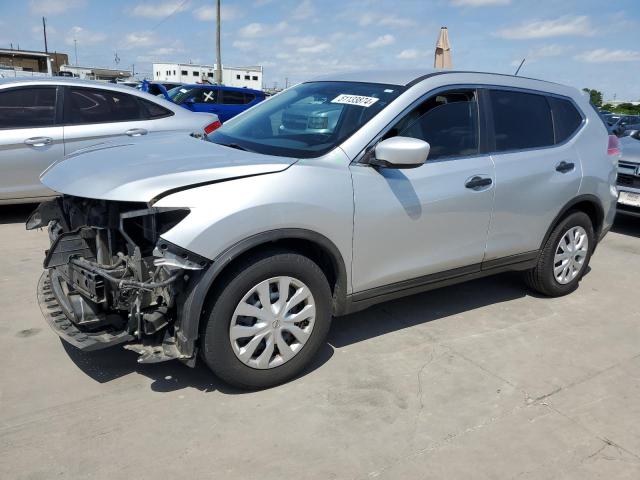 KNMAT2MT2GP636819 - 2016 NISSAN ROGUE S SILVER photo 1