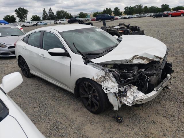 2HGFC2F80LH581009 - 2020 HONDA CIVIC SPORT 白色 照片 4