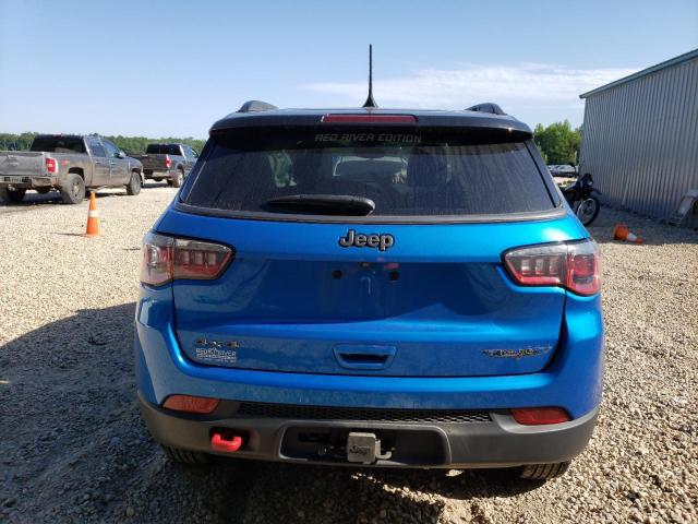 3C4NJDDB4KT686149 - 2019 JEEP COMPASS TRAILHAWK BLUE photo 6