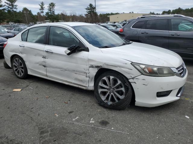 1HGCR2F50FA041654 - 2015 HONDA ACCORD SPORT WHITE photo 4