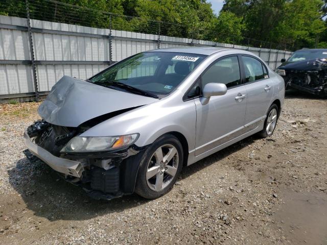 2HGFA16609H538586 - 2009 HONDA CIVIC LX-S Argent photo 1