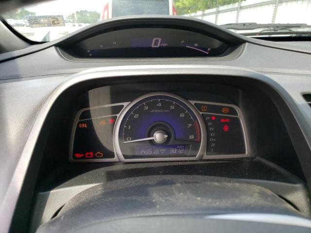 2HGFA16609H538586 - 2009 HONDA CIVIC LX-S Argent photo 9