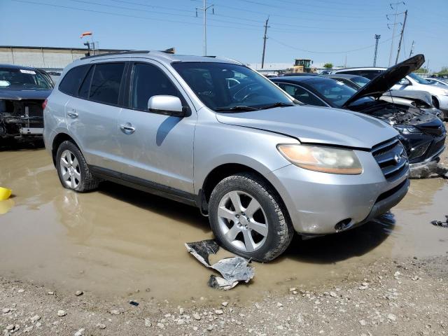 5NMSH73E08H228805 - 2008 HYUNDAI SANTA FE SE SILVER photo 4