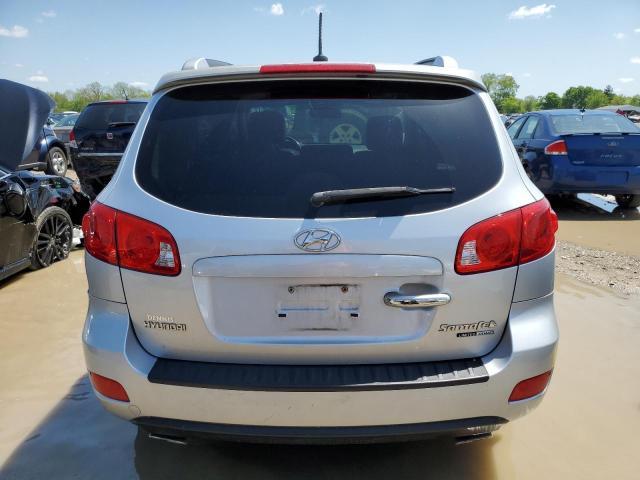 5NMSH73E08H228805 - 2008 HYUNDAI SANTA FE SE SILVER photo 6