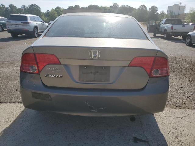 2HGFA16938H351867 - 2008 HONDA CIVIC EXL ნაცრისფერი ფოტო 6