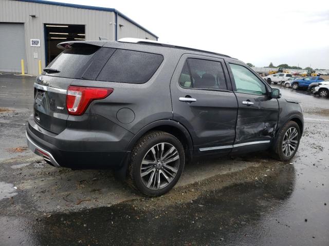 1FM5K8HT1GGC05532 - 2016 FORD EXPLORER PLATINUM GRAY photo 3