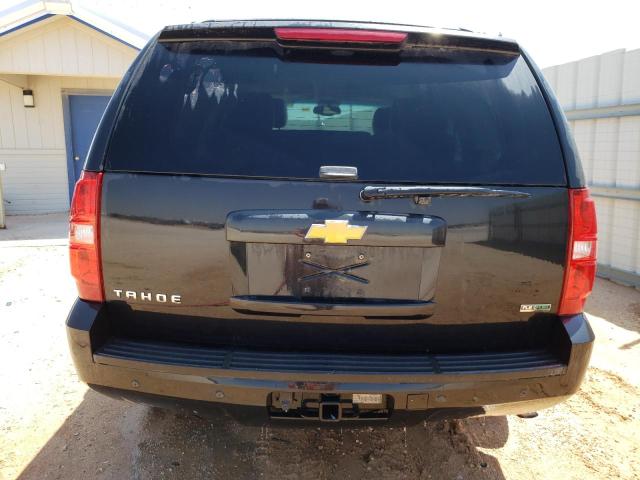 1GNSKBE01CR262494 - 2012 CHEVROLET TAHOE K1500 LT BLACK photo 6