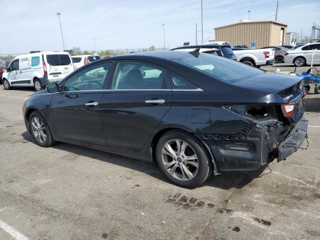 5NPEC4AC4BH006743 - 2011 HYUNDAI SONATA SE BLACK photo 2