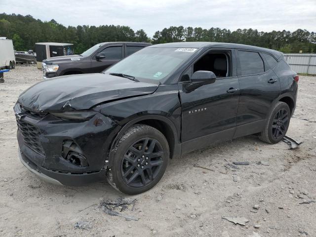 3GNKBBRA6MS538072 - 2021 CHEVROLET BLAZER 1LT BLACK photo 1