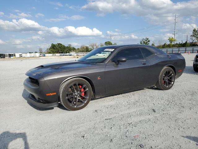 2C3CDZFJXNH211638 - 2022 DODGE CHALLENGER R/T SCAT PACK CHARCOAL photo 1