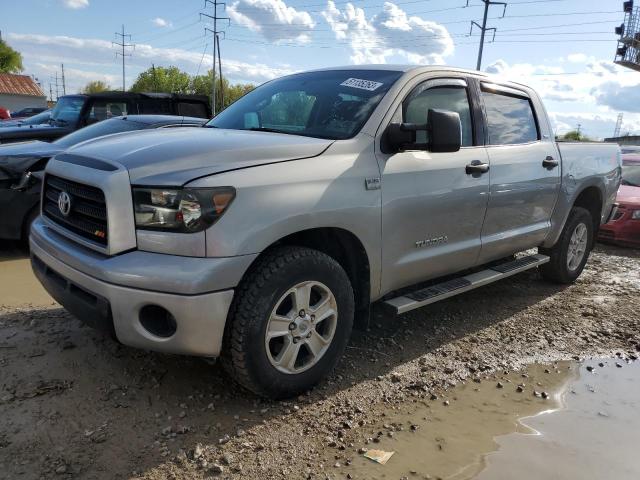 5TBDT54197S454269 - 2007 TOYOTA TUNDRA CREWMAX SR5 GRAY photo 1