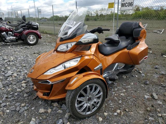 2BXNBDD15EV003975 - 2014 CAN-AM SPYDER ROA RT ORANGE photo 2