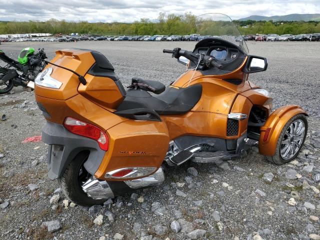 2BXNBDD15EV003975 - 2014 CAN-AM SPYDER ROA RT ORANGE photo 4