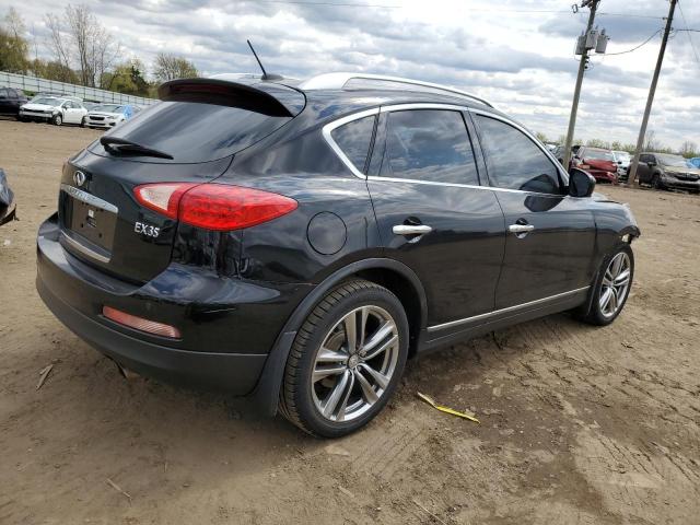 JN1AJ0HR5BM851617 - 2011 INFINITI EX35 BASE Սև լուսանկար 3