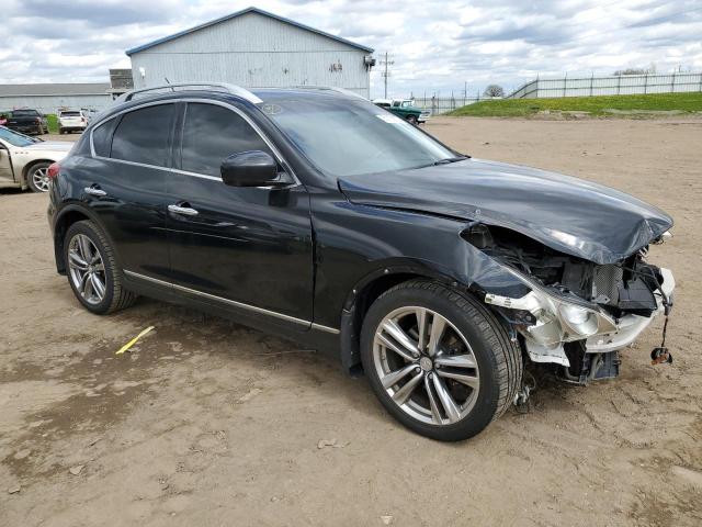 JN1AJ0HR5BM851617 - 2011 INFINITI EX35 BASE Սև լուսանկար 4